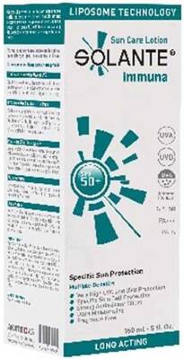 Solante Immuna Sun Care Lotion Spf 50+ 150 ml İmmunolojik Koruma Güneş Losyonu - 2