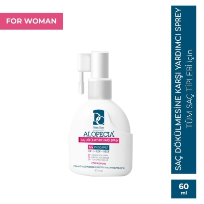 Alopecia Procapil ve IGF İçerikli Kadın Saç Spreyi 60 ml - 1