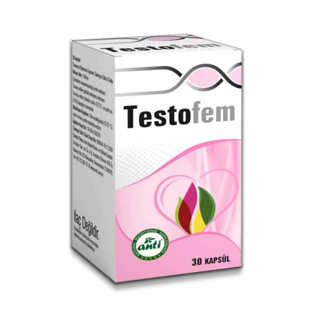 Anti Testofem Damiana Ekstresi 30 Kapsül - 1