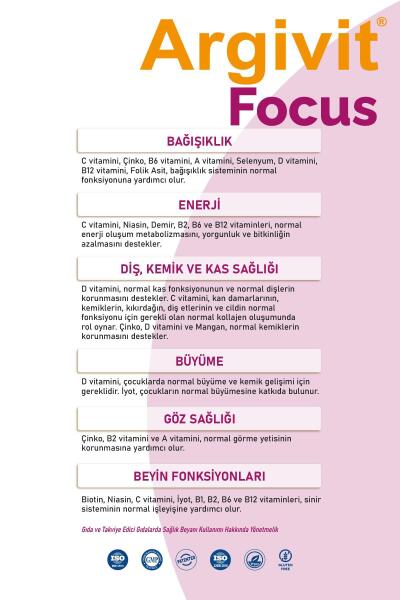 Argivit Focus Şurup 150 ml - 5