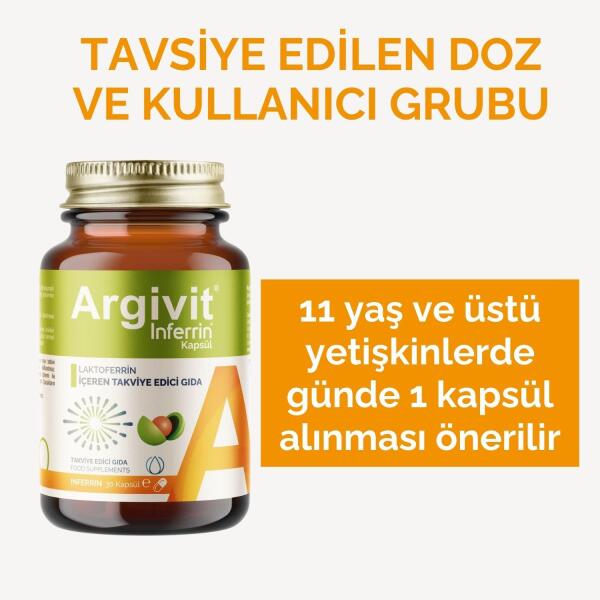 Argivit İnferrin 30 Kapsül - 4