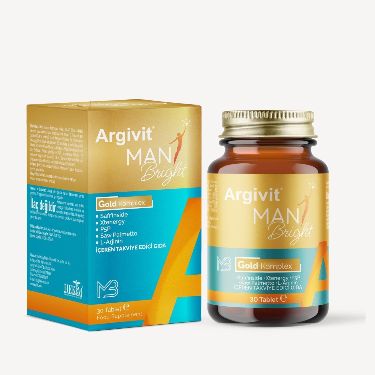 Argivit Man Bright 30 Tablet - 1