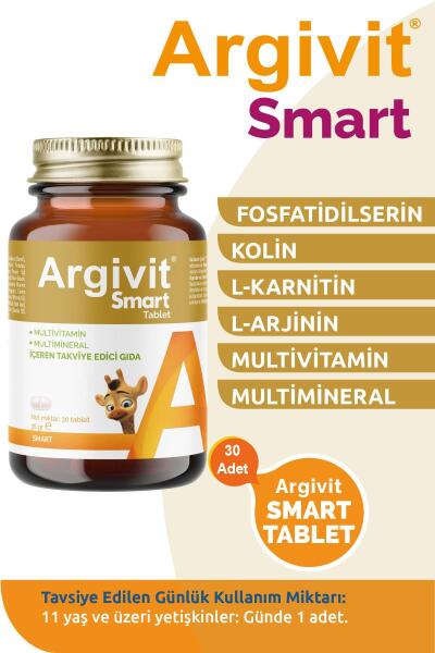 Argivit Smart 30 Tablet - 1