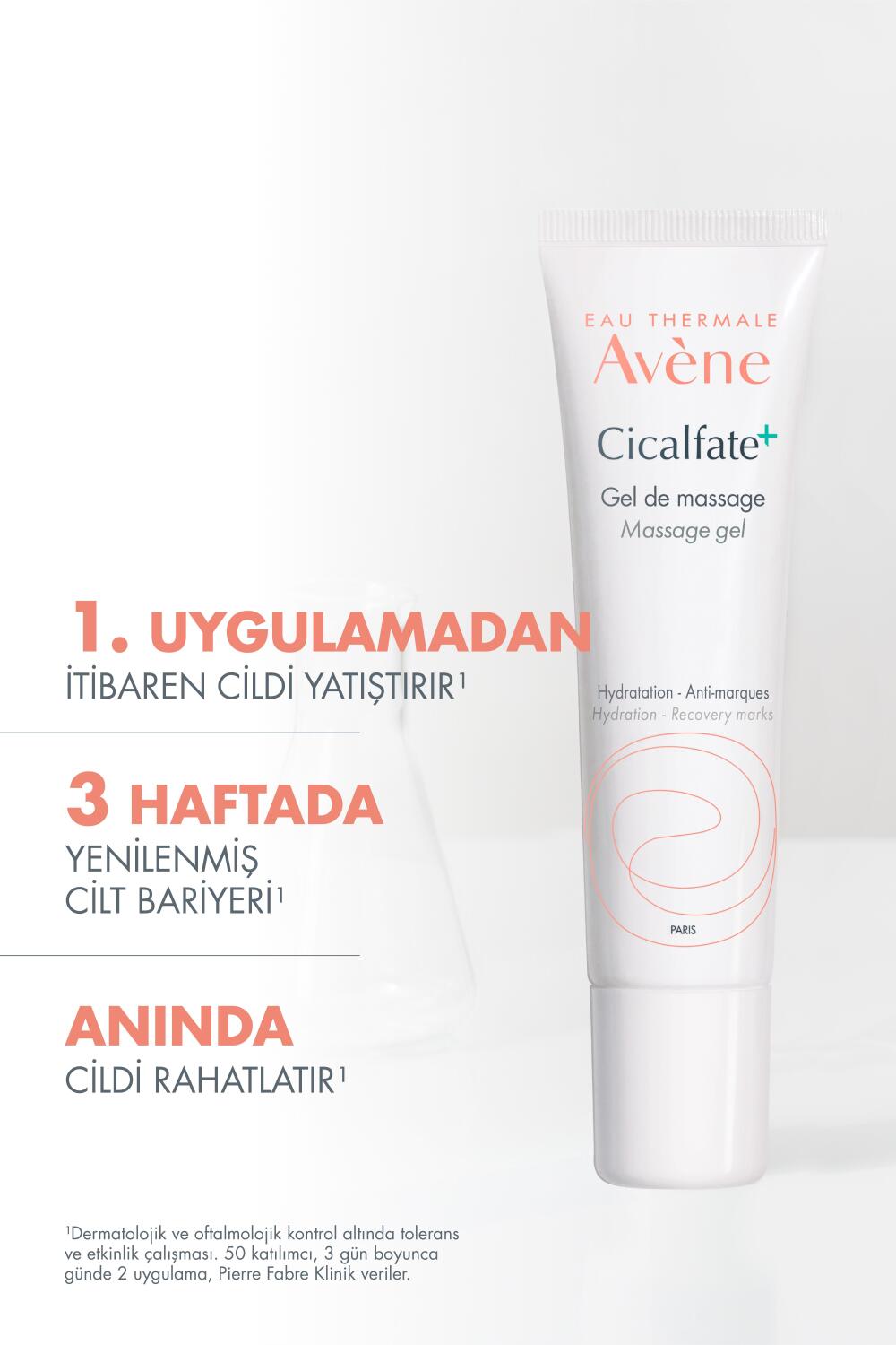 Avene Cicalfate+ Cildin Doğal Bariyerinin Yenilenmesine Yardımcı Masaj Jeli 30 ml - 2