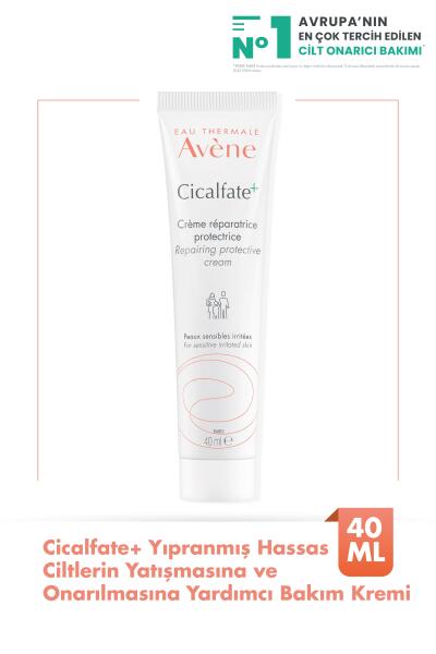 Avene Cicalfate+ Yıpranmış Hassas Ciltlerin Yatışmasına ve Onarılmasına Yardımcı Bakım Kremi 40 ml - 1