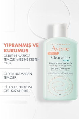 Avene Cleanance Hydra Yıpranmış ve Kurumuş Ciltler için Temizleme Kremi 200 ml - 2