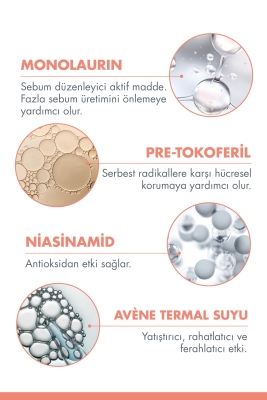 Avene Cleanance Matlaştırma ve Gözenek Sıkılaştırma Etkili Nemlendirici Jel Krem 50 ml - 3