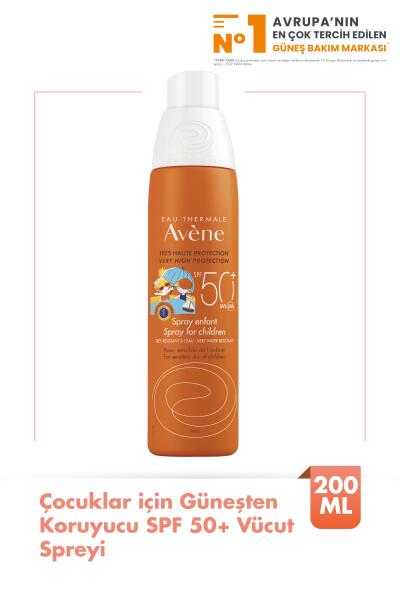 Avene Çocuklar için Güneşten Koruyucu SPF 50+ Vücut Spreyi 200 ml - 1