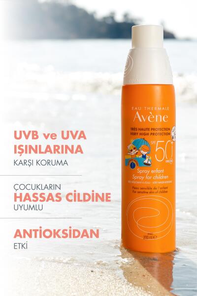 Avene Çocuklar için Güneşten Koruyucu SPF 50+ Vücut Spreyi 200 ml - 2