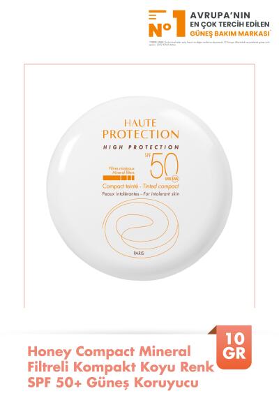 Avene Compact Dore Mineral Filtreli Kompakt Renkli SPF 50 + Güneş Koruyucu 10 gr - 1