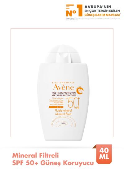 Avene Fluide Mineral Filtreli SPF 50+ Güneş Koruyucu 40 ml - 1