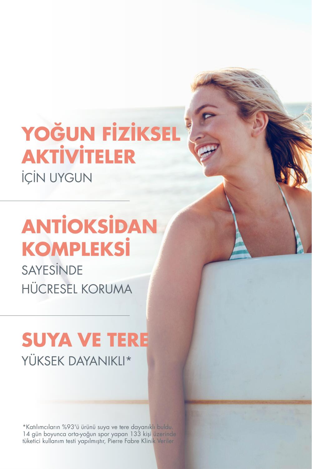 Avene Fluide Spor Yapanlar İçin SPF 50+ Güneş Koruyucu 100 ml - 2