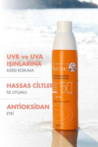 Avene Güneşten Koruyucu SPF 50+ Vücut Spreyi 200 ml - 2