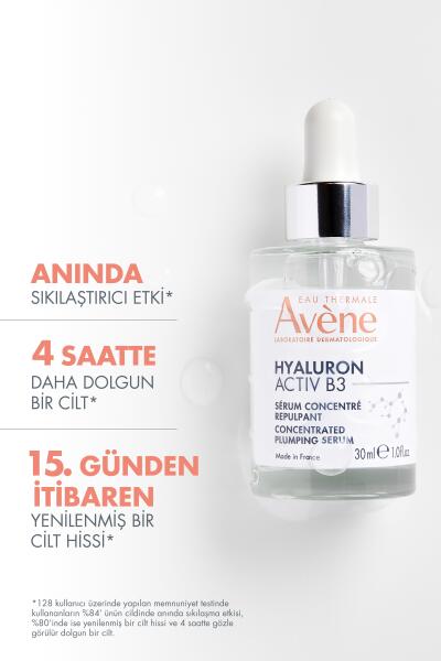 Avene Hyaluronik Asit ve Niasinamid İçerikli Dolgunlaştırıcı Konsantre Serum 30 ml - 2