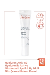 Avene Hyaluronik Asit ve Niasinamid İçerikli Üç Etkili Göz Çevresi Bakım Kremi 15 ml - 1