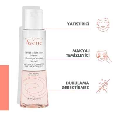 Avene Intense Eye Make-Up Remover Çift Fazlı Göz Makyaj Temizleyicisi 125 ml - 2