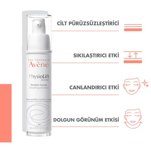 Avene PhysioLift Jour Emulsion Lissante 30ml - 2