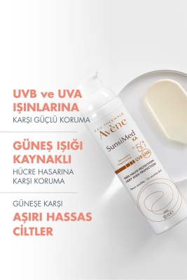 Avene SunsiMed KA Güneşe Karşı Aşırı Hassasiyet Gösteren Ciltler İçin Çok Yüksek Güneş Koruyucu 80 ml - 2