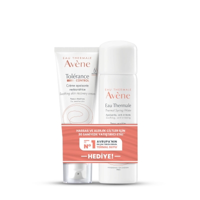 Avene Tolerance Control Soothing Skin Recovery Cream 40 ml + Termal Su 50 ml Hediyeli - 1