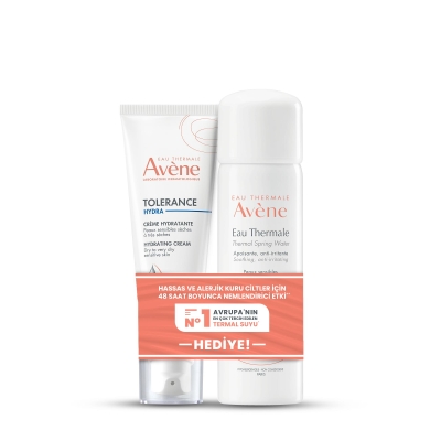 Avene Tolerance Hydra-10 Hydrating Cream 40 ML + Termal Su 50 ML Hediyeli - 1