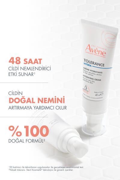 Avene Tolerance Hydra-10 Kuru veya Çok Kuru Hassas Citler için Nemlendirici Krem 40 ml - 2