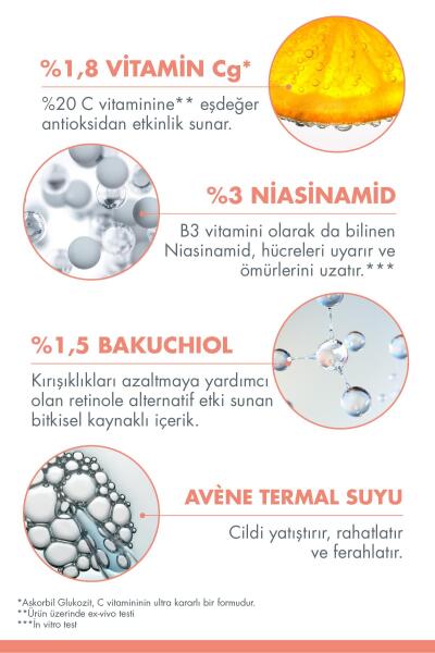 Avene Vitamin Activ Cg Radiance Işıltı Veren Antioksidan İçerikli Serum 30 ml - 3