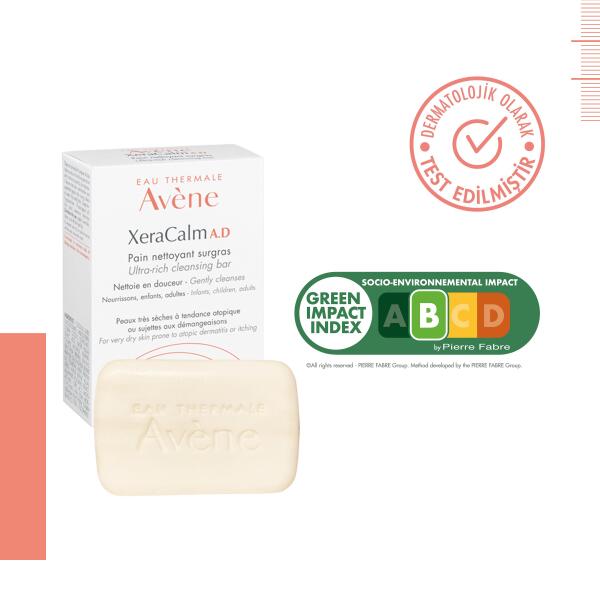 Avene XeraCalm A.D Ultra-Rich Atopiye Eğilimli Ciltler için Yıkama Sabunu 100 gr - 4