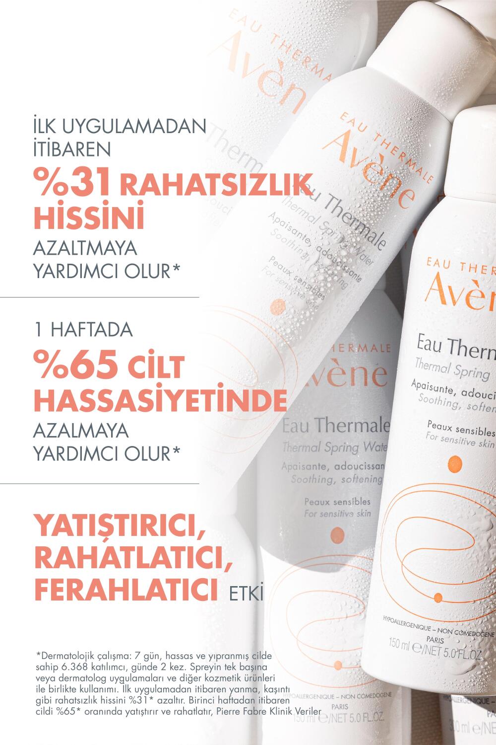 Avene Yatıştırıcı, Rahatlatıcı ve Ferahlatıcı Termal Su 150 ml - 2