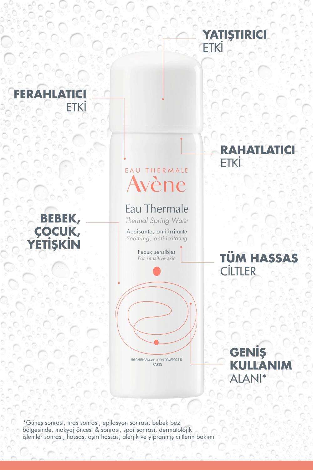 Avene Yatıştırıcı, Rahatlatıcı ve Ferahlatıcı Termal Su 50 ml - 4