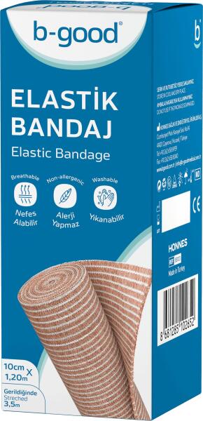 B Good Elastik Bandaj 10 cm x 1,2 m - 1