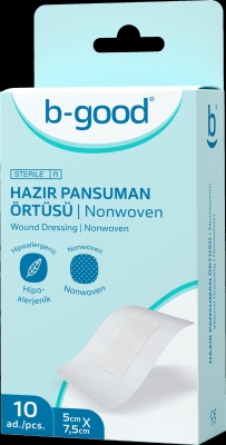 B-Good Şeffaf Hazır Pansuman Örtü 5cm x 7,5cm 10lu - 1