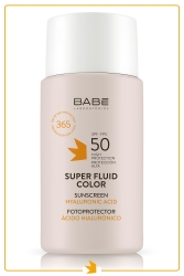 Babe Color Super Fluid Sunscreen Spf 50 50 ml Süper Etkili Renkli Güneş Koruyucu - 1