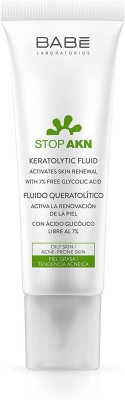 Babe Stop AKN Keratolytic Fluid 30 ml Cilt Pürüzleri İçin Gece Bakım Kremi - 1