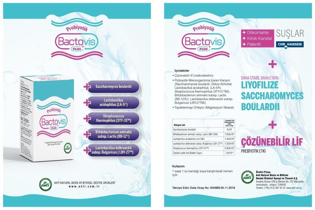 Bactovis Plus+ Probiyotik 10 Saşe - 2