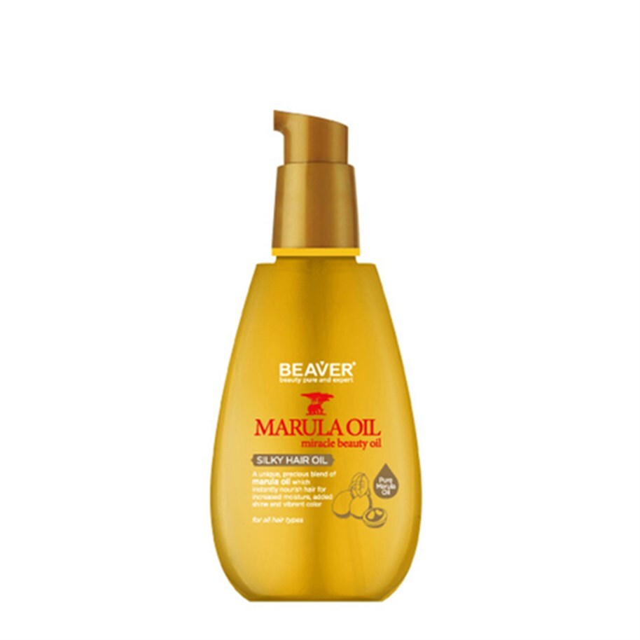 Beaver Marula Oil Silky Hair Oil 100 ml Saç Bakım Yağı - 1