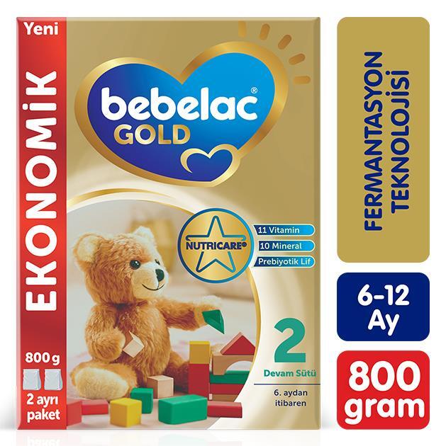 Bebelac Gold 2 Devam Sütü 800 gr - 1