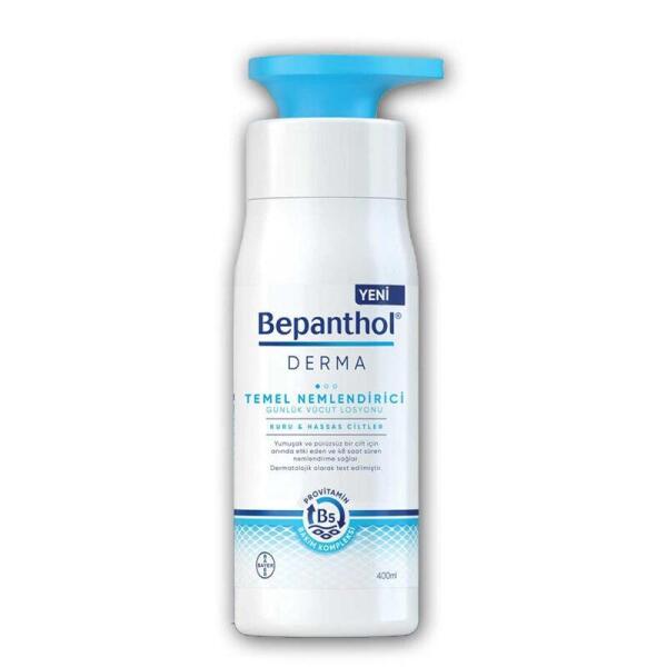 Bepanthol Derma Temel Nemlendirici Günlük Vücut Losyonu 400 ml - 1