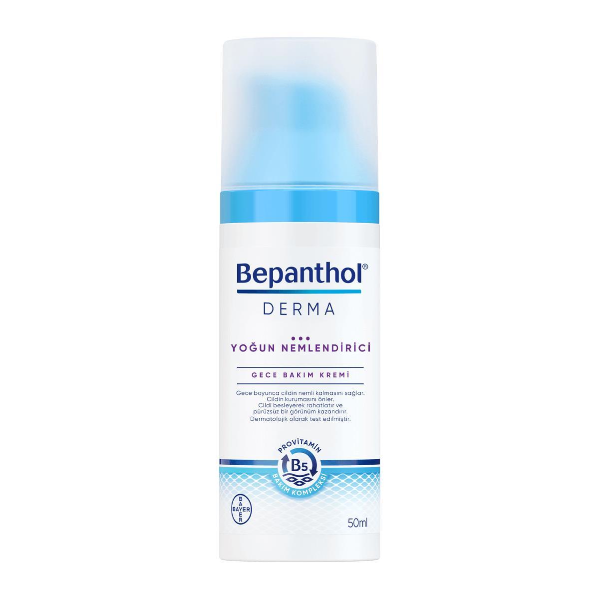 Bepanthol Derma Yoğun Nemlendirici Gece Bakım Kremi 50 Ml - 1