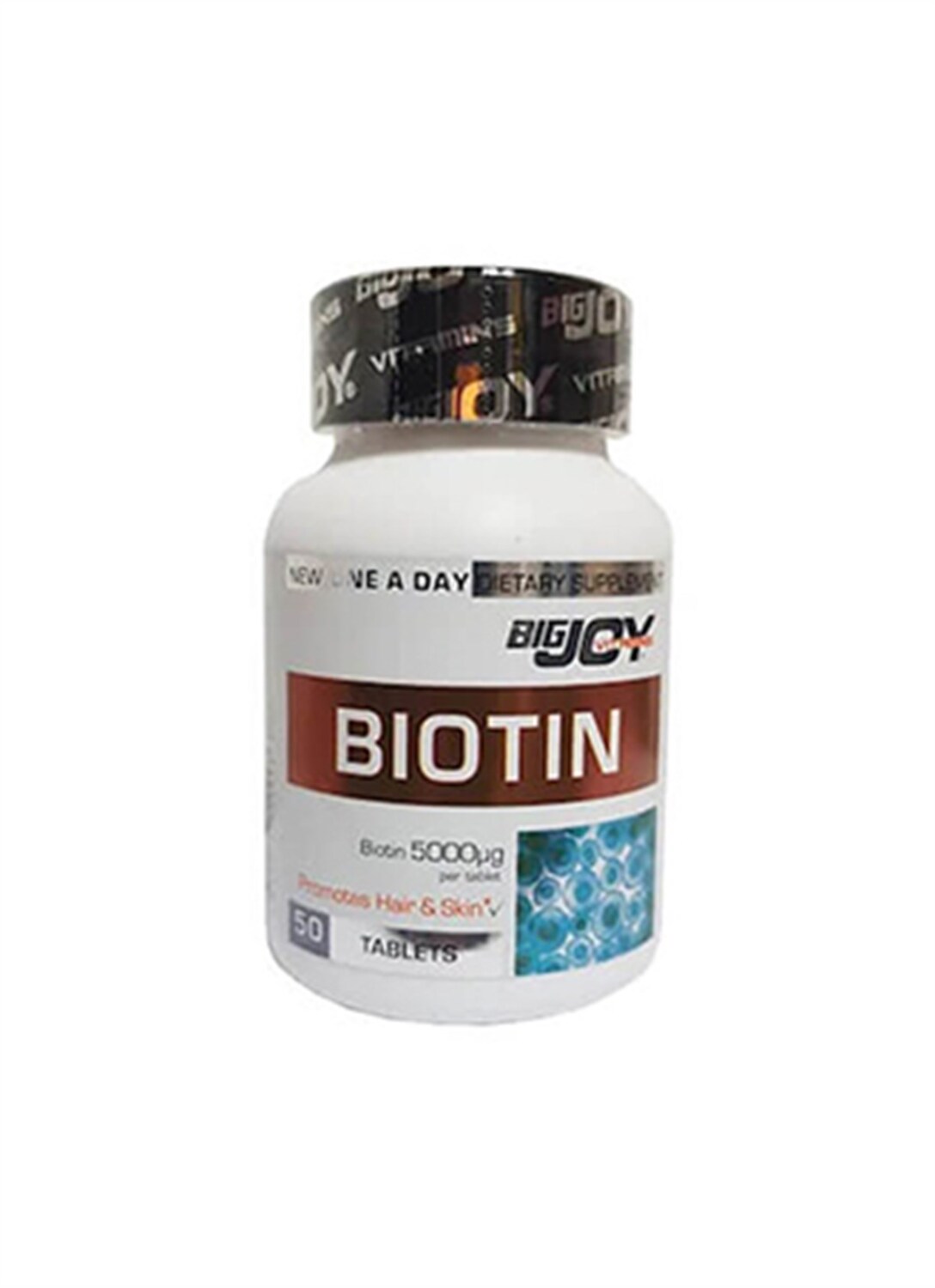 Bigjoy Biotin 5000 mcg 50 Tablet - 1