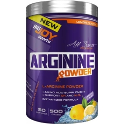 Bigjoy Sports Arginine Powder 500 Gr - Limon - 1