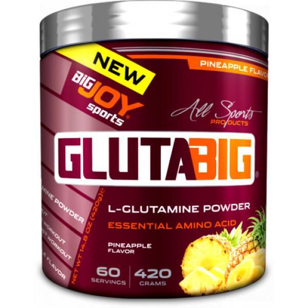 BigJoy Sports GlutaBig Glutamine Powder 420 Gr - Ananas Aromalı - 1