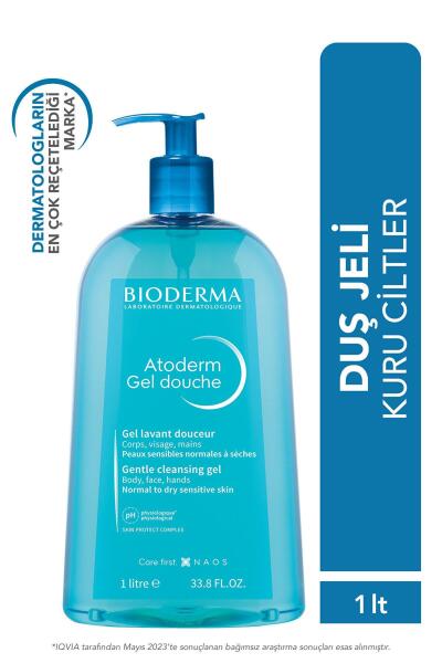 Bioderma Atoderm Gentle Shower Gel 1lt - 1