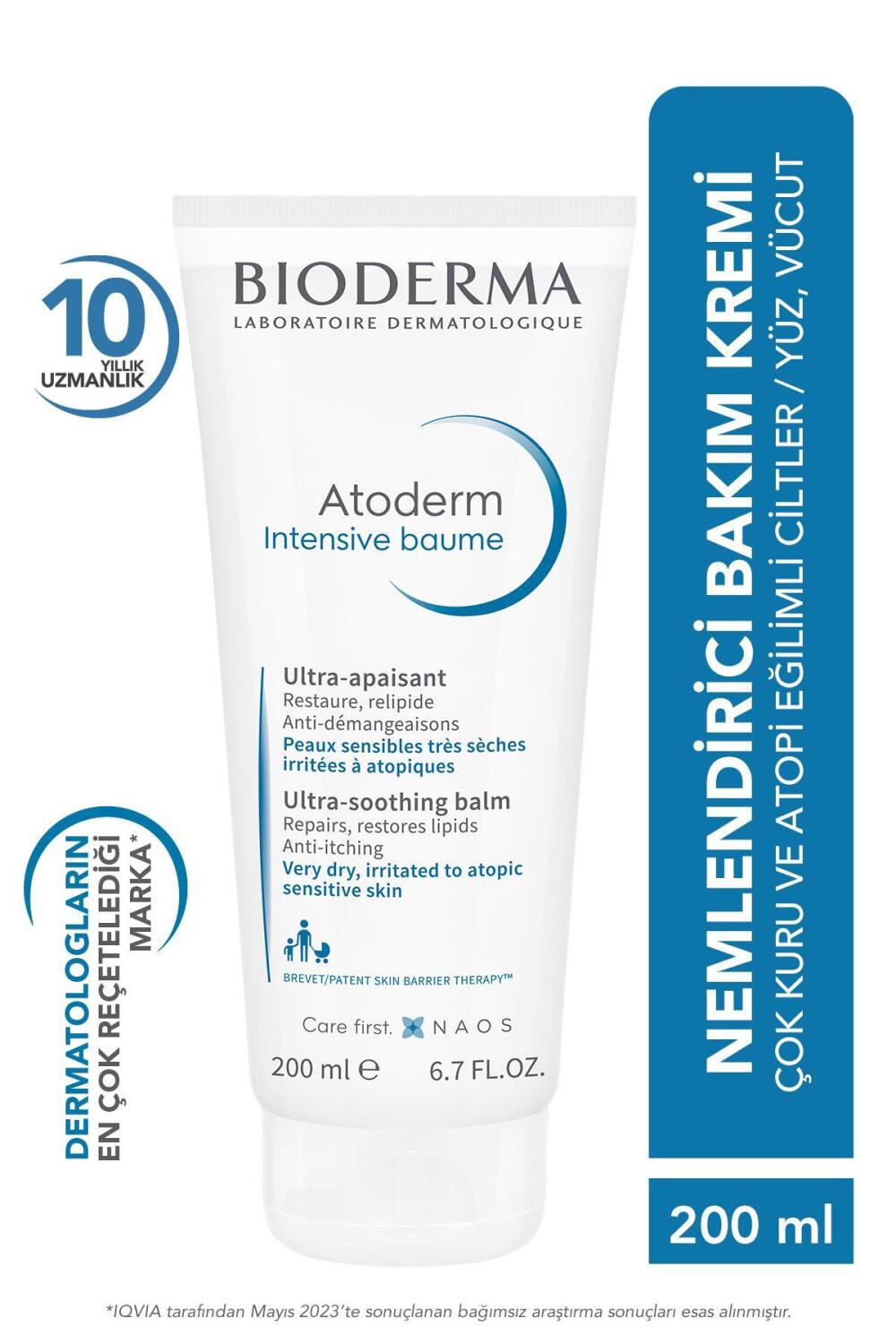 Bioderma Atoderm Intensive Yatıştırıcı Balm 200 ml - 1