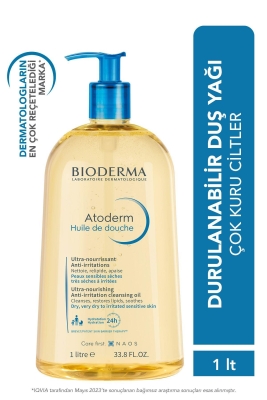 Bioderma Atoderm Shower Oil 1 Litre - 1