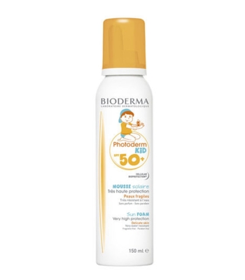 Bioderma Photoderm Kid Mousse Spf 50+ 150 ml Çocuklar için Köpük Güneş Spreyi - 1