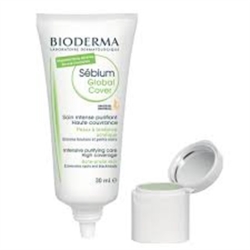 Bioderma Sebium Global Cover 30 ml Renkli Gözenek Kremi - 1