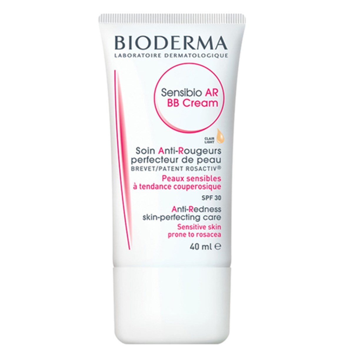 Bioderma Sensibio AR BB Cream Spf 30 40 ml Clair Light Krem - 1