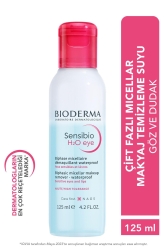 Bioderma Sensibio H2O Eye Çift Fazlı Makyaj Temizleyici 125 ml - 1