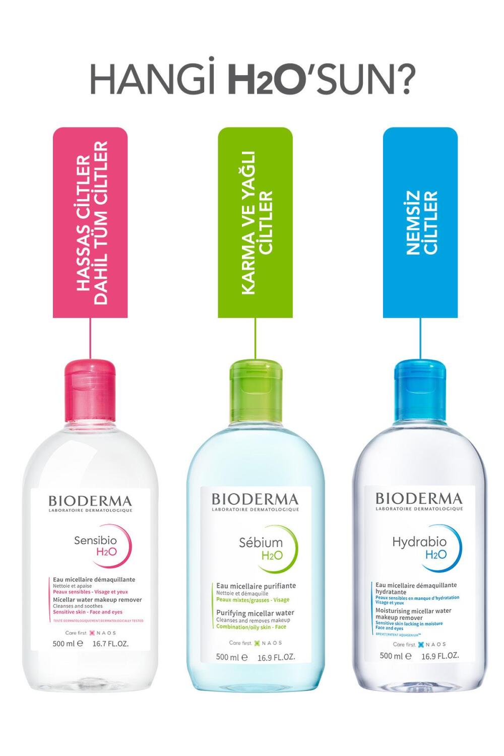 Bioderma Sensibio H2O Misel Temizleme 2x500 ML - 5