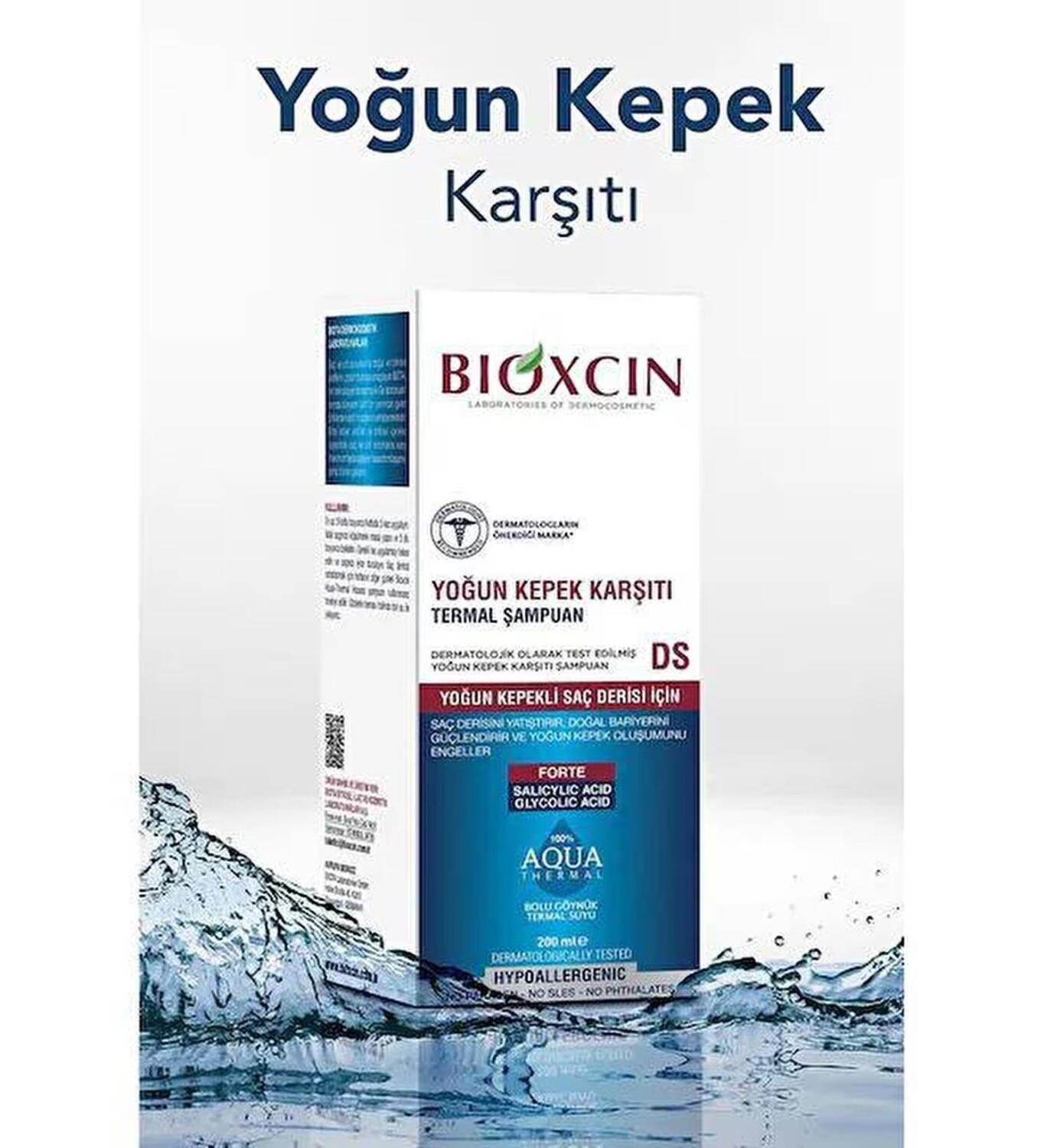 Bioxcin Aqua Thermal DS Yoğun Kepeğe Karşı Sülfatsız Şampuan 200 ml - 2